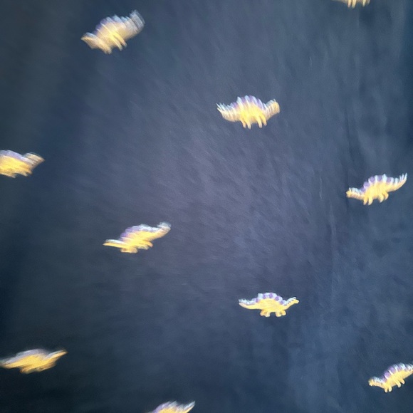 Bonobos Men’s Navy Dinosaur Print Button Up Shirt Size XXL - Picture 7 of 9